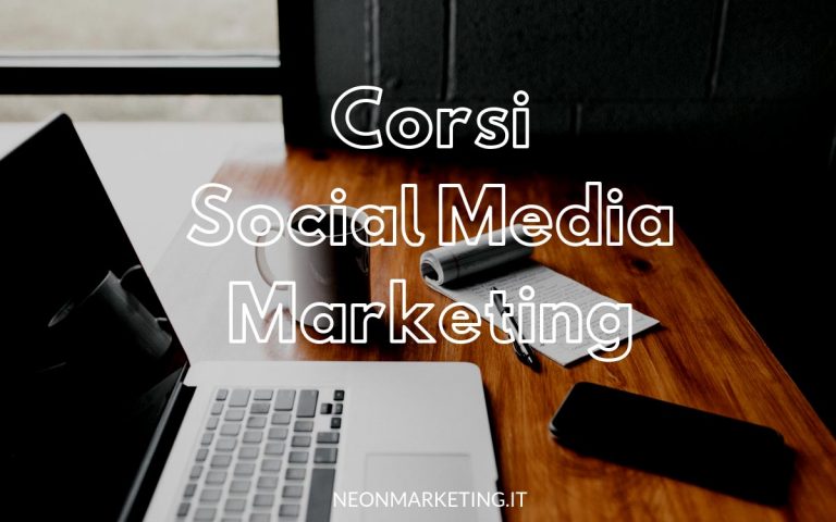 corsi social media marketing online